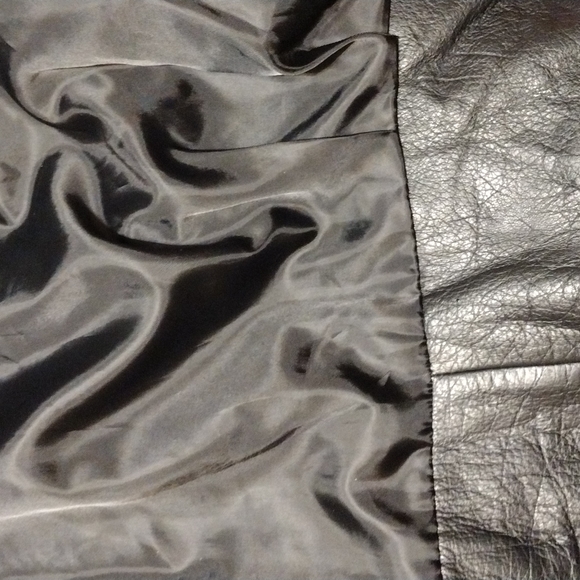 VTG 1986 Wilson’s Leather Motorcycle Jacket Med Grease Lightning Style Retro - Picture 14 of 15